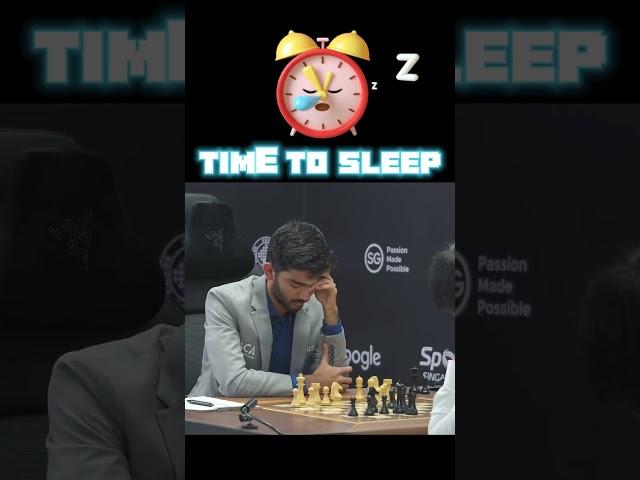 Power Nap in a World Championship!