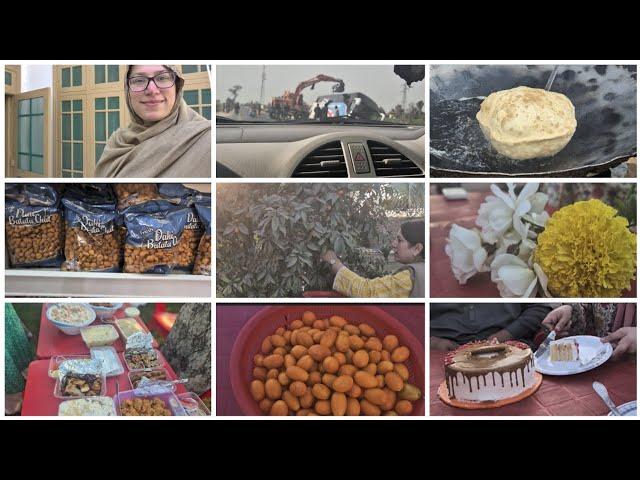 Sana baji kay sath Abu jee kay gher || Insan hay der to jatay hay ||Bahi kay Farm pay kiya lunch