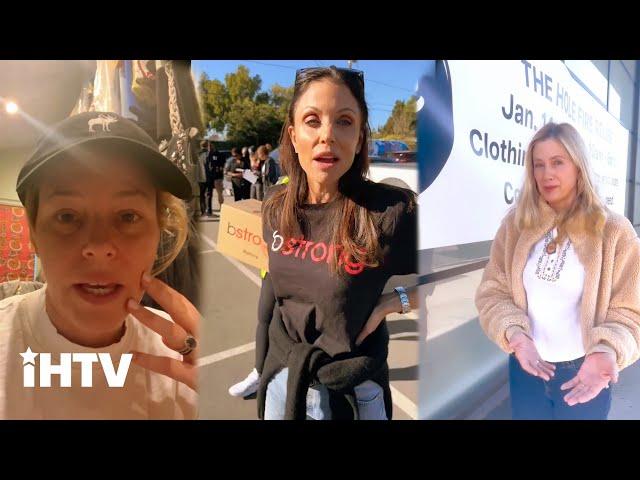 Elizabeth Banks, Bethenny Frankel & Other Celebs Help Victims Affected By L.A. Wildfires