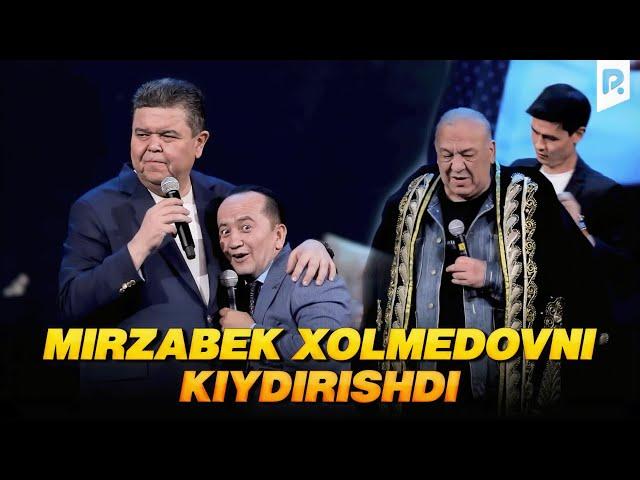 Valijon Shamshiyev - Mirzabek Xolmedovni kiydirishdi