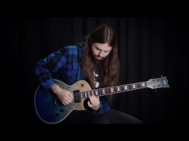 ESP Guitars: LTD Deluxe EC-1000 Burled Poplar Demo by Cameron Stucky