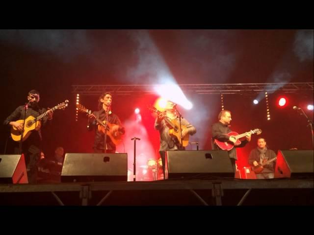 André Reyes (Gipsy Royale) - La Negra Arles Concert 2015