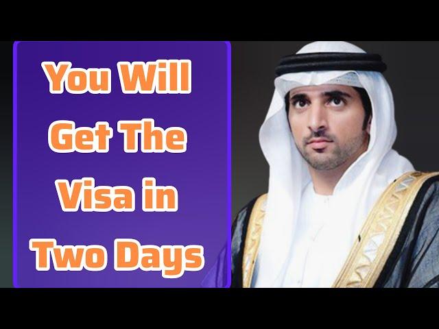 You Will Get The Visa In Two Days | Sheikh Hamdan | Fazza Poems | Hamdan Fazza