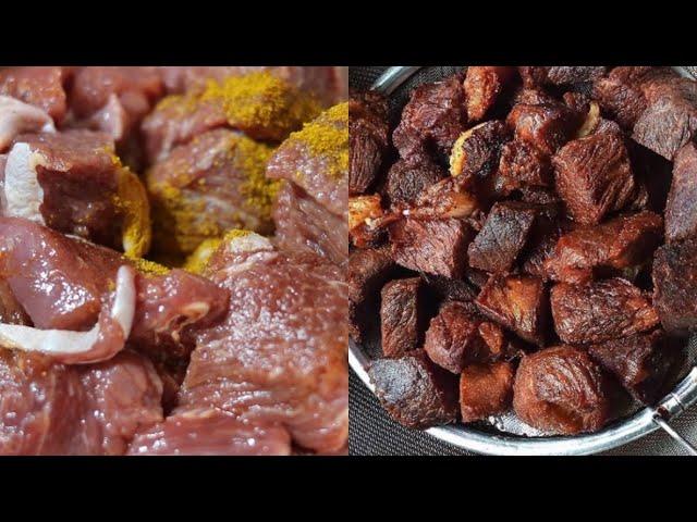 HOW TO FRY MEAT WITH THE BEST FLAVORED SPICES