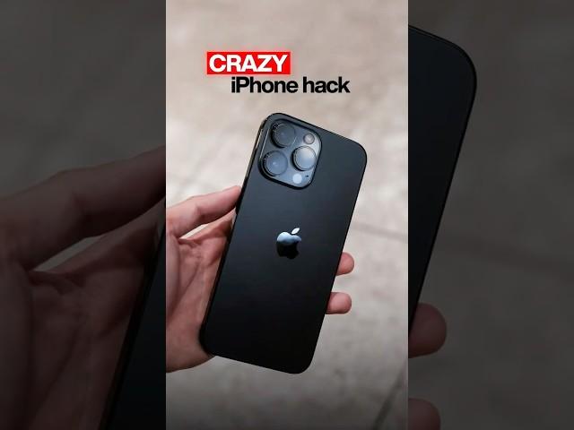 CRAZY iPhone hack You Can't Miss!