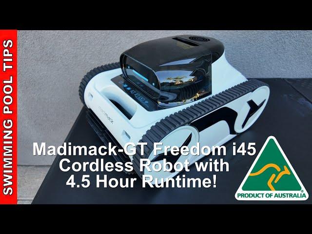 Impressive Madimack- GT Freedom I45 Cordless Robot With 4.5 Hour Runtime!