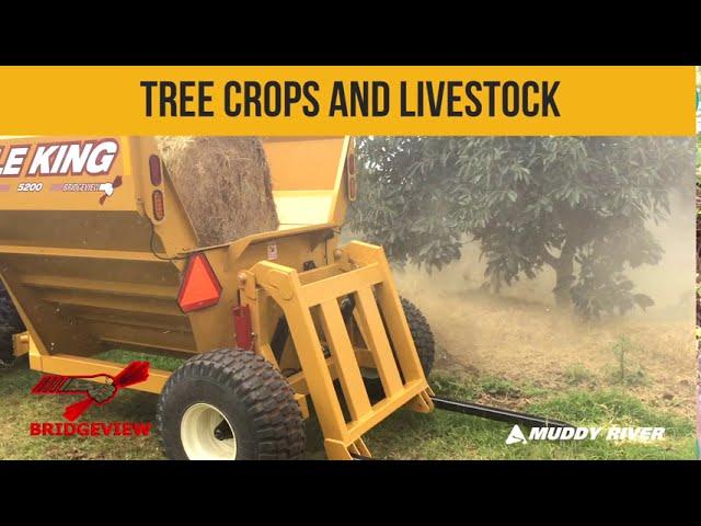 Bale Processing - Tree Crops and Livestock  - Bale King