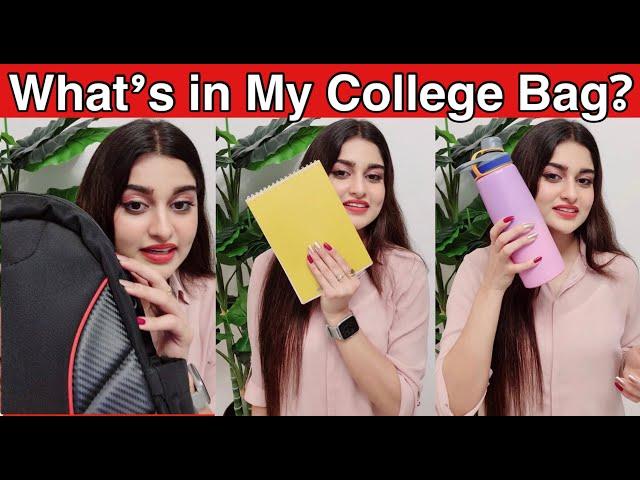 What's in My College Bag Challenge!!! #shorts #youtubeshorts