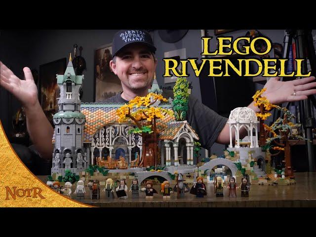 LEGO Rivendell Build & Tour | LEGO Lord of the Rings