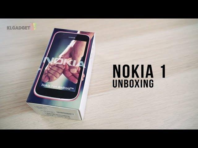 Nokia 1 Unboxing and First Impressions