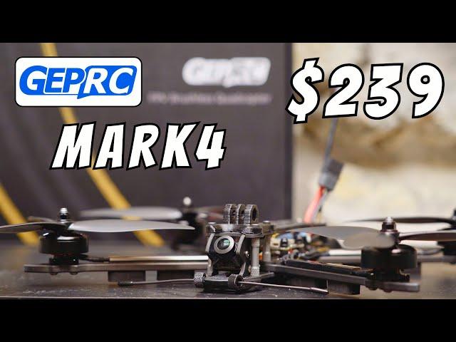 GEPRC Mark4 - cheap long-range FPV drone (7inch, LR8, LR10) HD ready for DJI or Walksnail!