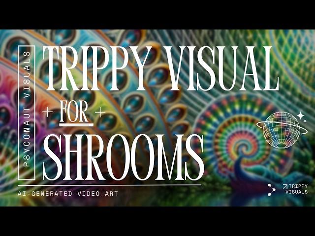 [4K UHD] Trippy AI Visuals | A Mind Blowing Magic Mushroom Trip