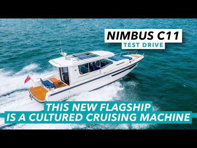 Nimbus C11 test drive | New flagship is a cultured cruising machine | Motor Boat & Yachting