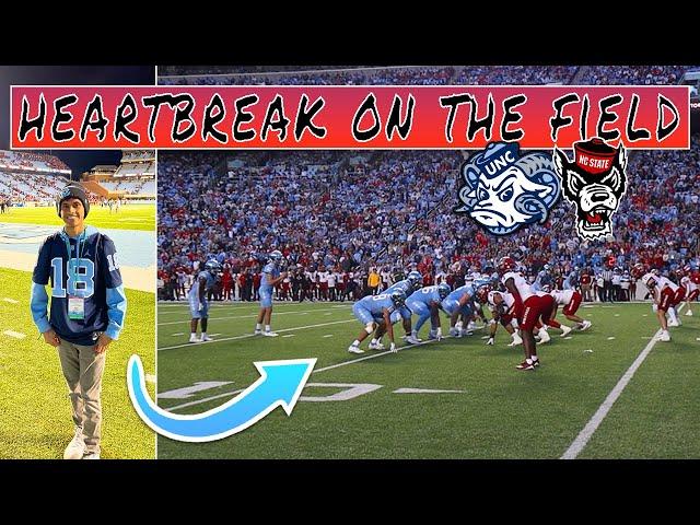 OVERTIME THRILLER vs NC State // ON THE FIELD For My Last Home Game at UNC (Vlog)