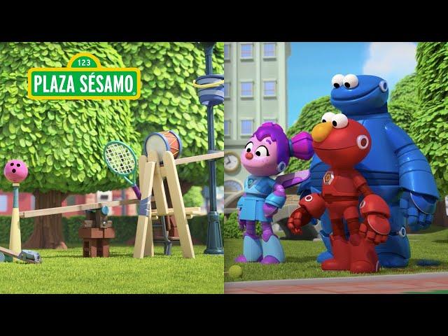 Plaza Sésamo: Elmo y los Meka Builders ¿lograrán arreglar la máquina a tiempo? ⏳️ | Episodio