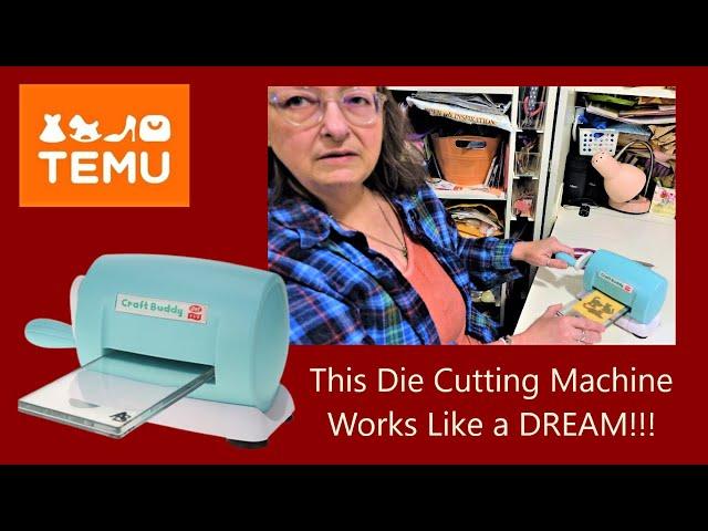 Temu ~Portable Manual Die Cutting and Embossing Machine ~ a Review