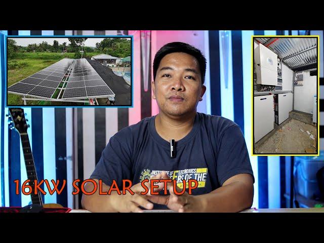 Visit my Previous 16kw Solar Project Setup | DEYE 16KW | MENRED ESS LIFEPO4 240AH | CANADIAN 550W