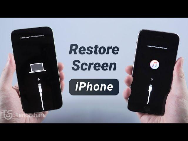 Top 3 Ways to Fix iPhone Stuck on Restore Screen