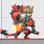 Incineroar dry-humping fox McCloud