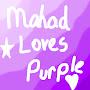 @Mahadlovespurple