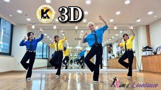 3D Linedance 중급라인댄스 킴스라인댄스 토요반 [Choreo: Eun Young NA]