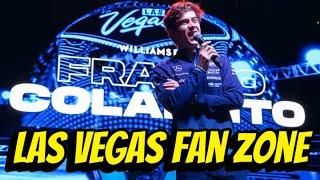 ENTREVISTA FRANCO COLAPINTO PREVIA GP LAS VEGAS 2024 - FAN ZONE WILLIAMS RACING