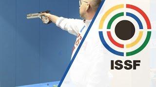 Finals 10m Air Pistol Men - 2015 ISSF World Cup Final in Rifle and Pistol in Munich