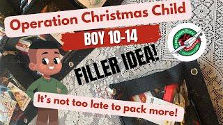 Operation Christmas Child - Boys 10-14 Filler ️2024