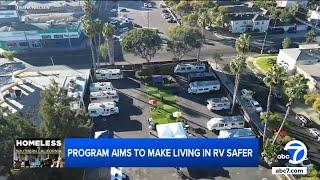 LA County launches new housing program for people living in RVs