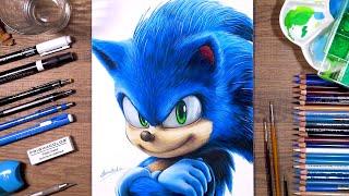 Drawing Sonic the Hedgehog | drawholic