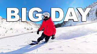 Big Day of Snowboarding One of the Best Resorts on Earth