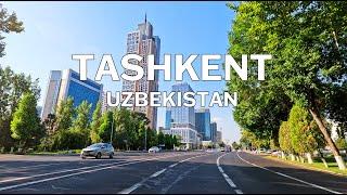 Tashkent, Uzbekistan - Driving Tour 4K