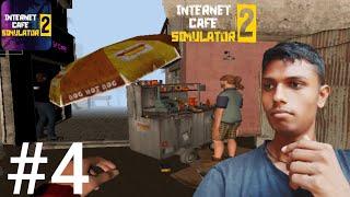 I HIRED NEW CHEF&FOOD CARTIN MY INTERNET CAFE SIMULATOR 2// WALKTHROUGH GAMEPLAY //#4#technogamerz