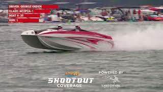 George Ogden 132mph at Lake of the Ozarks Shootout