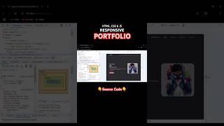 Responsive Portfolio Website #html #css #javascript #webdesign #webdevelopment #frontend #portfolio