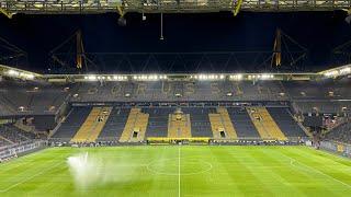 Westfalenstadion empty stadium Borussia Dortmund  Bundesliga Signal Iduna Park