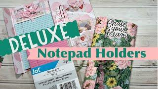 Deluxe Pocket Notepad Holders  Using Dollar Tree Notepads | TUTORIAL