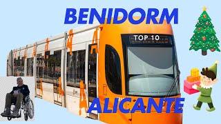 Benidorm to Alicante by Tram with Wheelchair