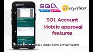 SQL Accounting Software Mobile Approval