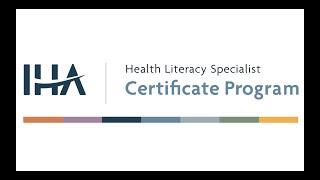 IHA HLS Cert Program Overview