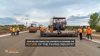 Roller Compacted Paving (RCC) is the future of the road!