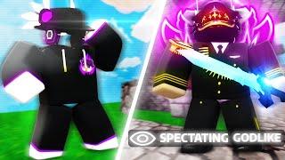 I Spectated The BEST PLAYER in Roblox Bedwars..