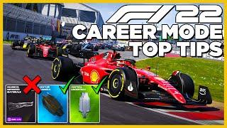 5 THINGS YOU MUST DO ON F1 22 CAREER MODE! F1 22 Tips And Tricks