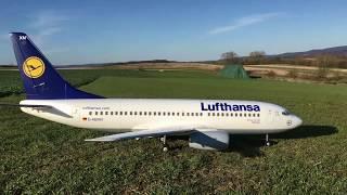 Rollout und Erstflug Windrider Boeing 737