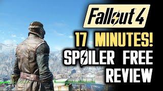 Fallout 4 REVIEW of Gameplay Features!  SPOILER FREE Walkthrough of Features!