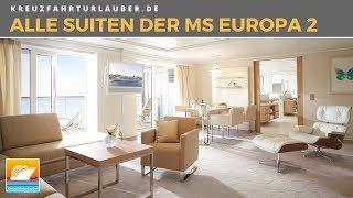 Alle Suiten der MS Europa 2 #LuxusaufSee