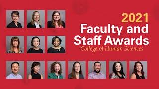 College of Human Sciences Faculty and Staff Awards Presentation