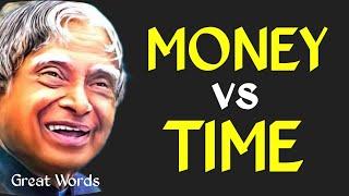 Money and Time | APJ Abdul Kalam | Quotes and Status | Success Tips | APJ Life