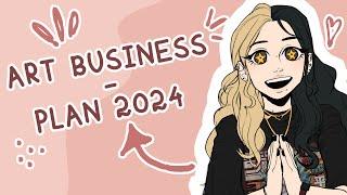 Art Business Plan 2024 | Career Strategy (Goals 2024 Notion)