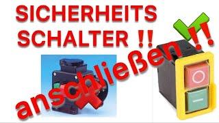 SICHERHEITSSCHALTER unter 10€ I So gehts einfach I Mein ERSTES Video auf Youtube vor 5 Jahren